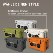 NooMii ColdBeats 65 – Kühlbox mit integriertem Bluetooth-Lautsprecher | 65L Volumen