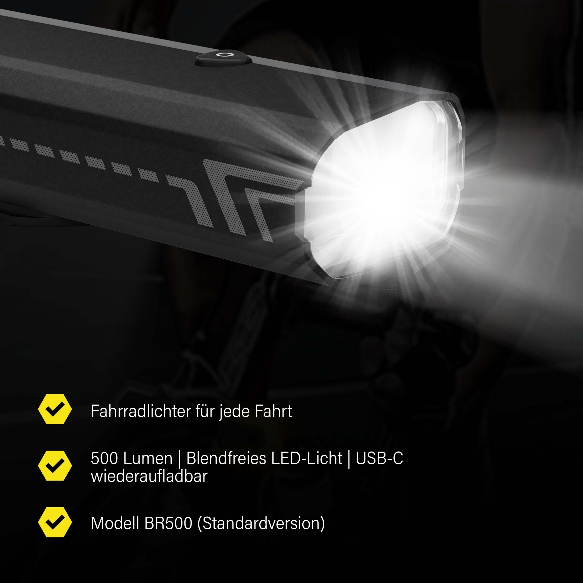 NooMii LED Fahrradlicht NM-BR500