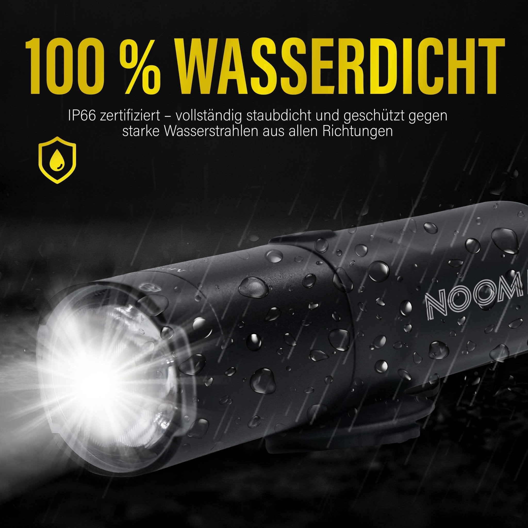 NooMii LED Fahrradlicht NM-M03
