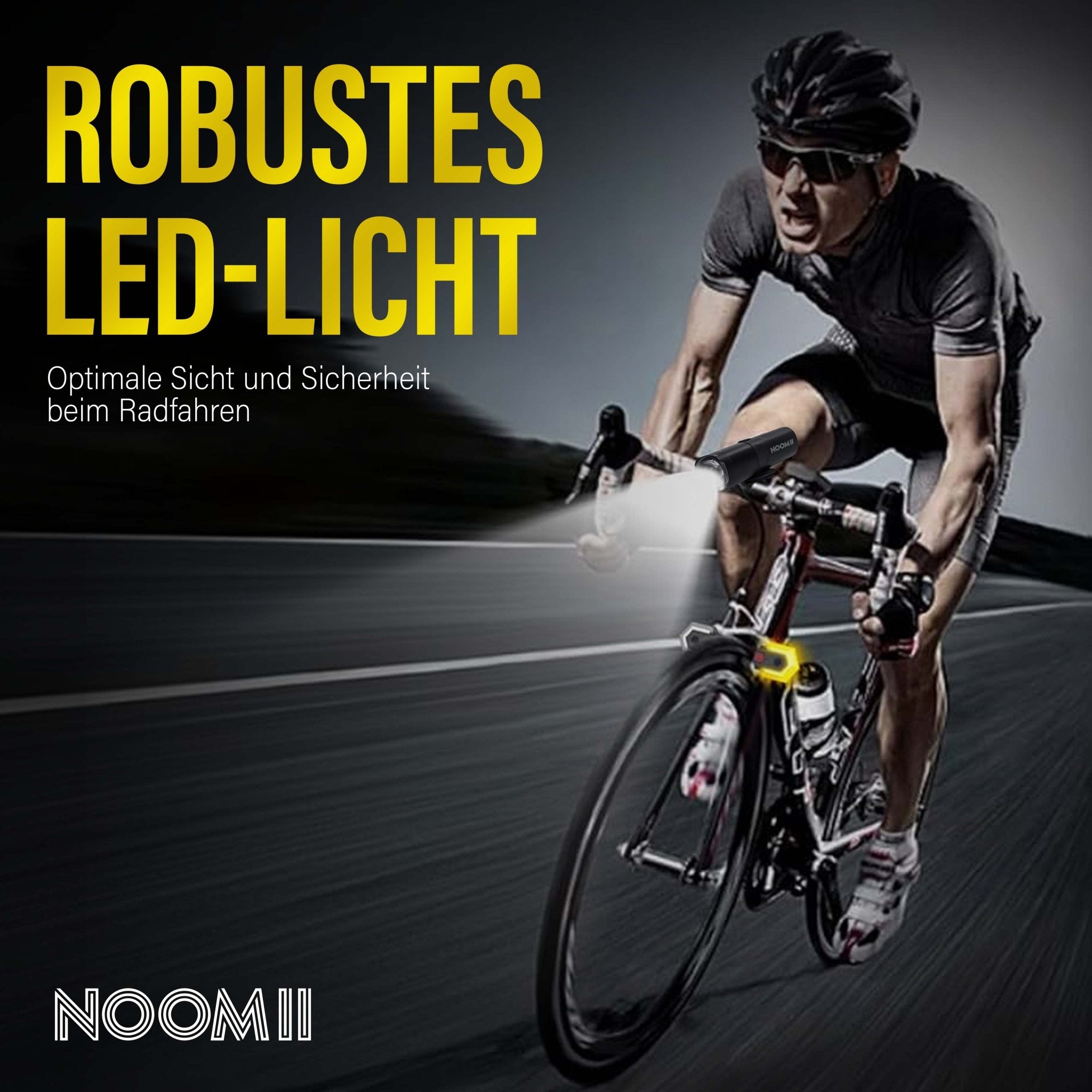 NooMii LED Fahrradlicht NM-M03