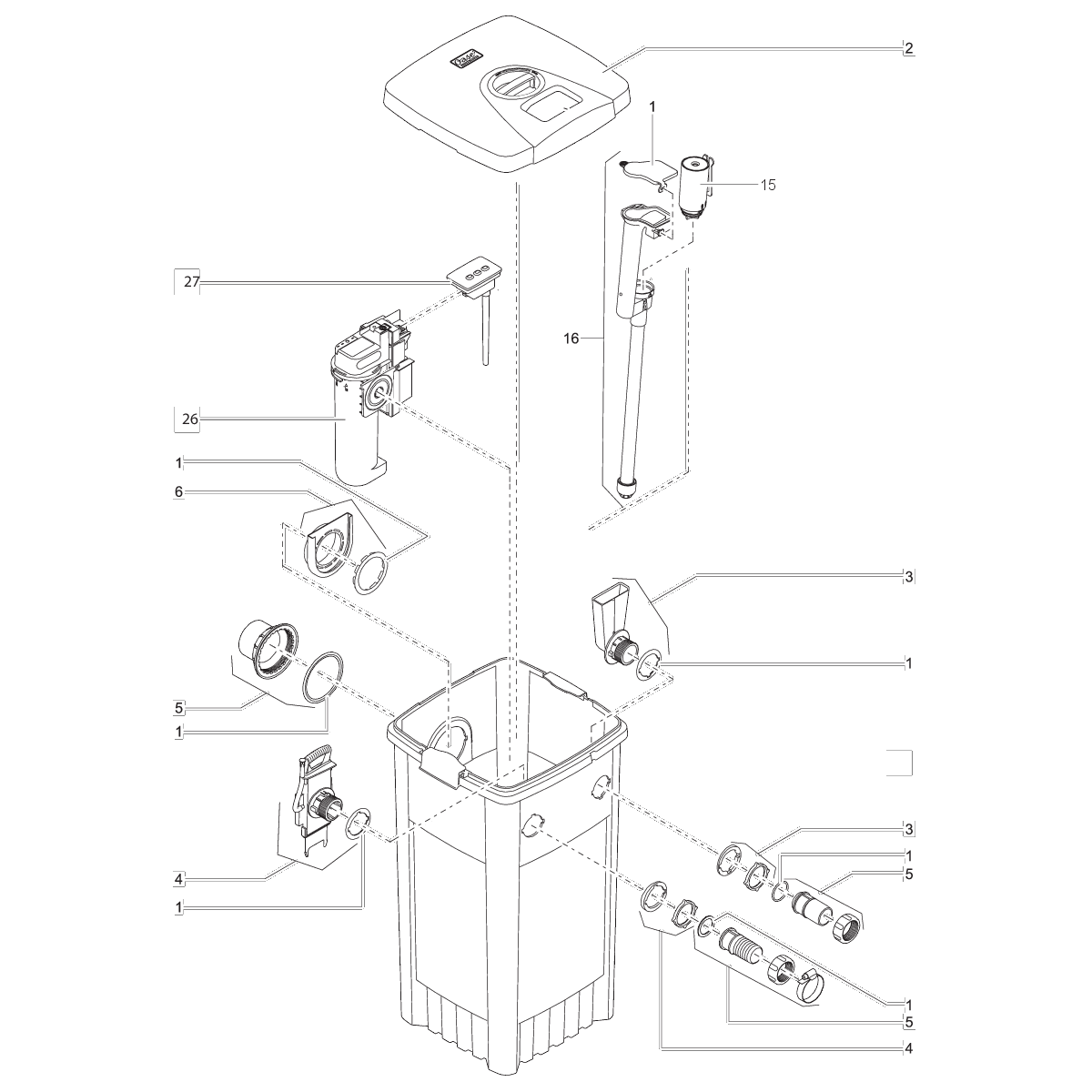 Oase FiltoMatic CWS 25000 - Japankoi.net