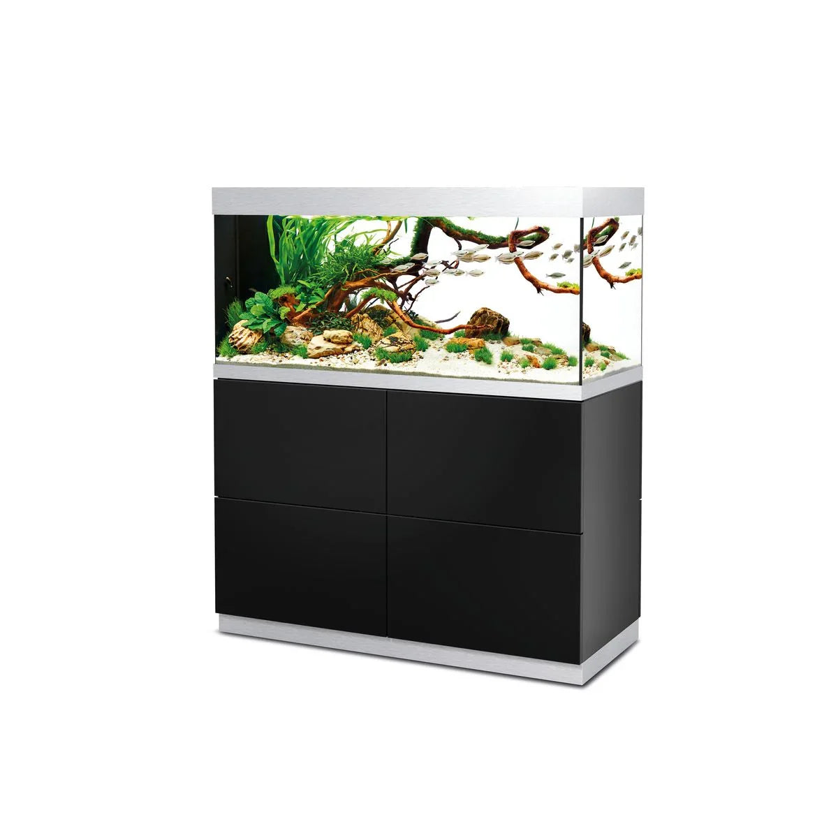 Oase HighLine Raumteiler Weißglas 300 schwarz - Japankoi.net