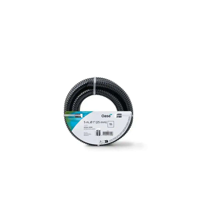 Spiralschlauch schwarz 1", 5 m