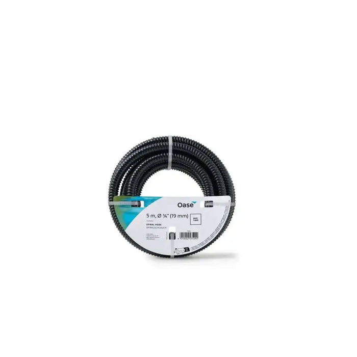 Spiralschlauch schwarz 3/4", 5 m