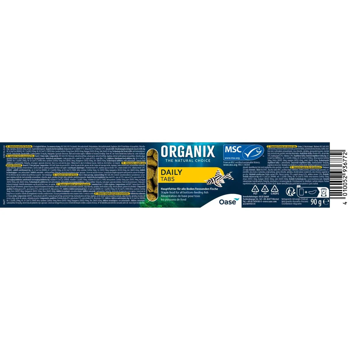 ORGANIX Daily Tabs 175 ml MSC - Japankoi.net