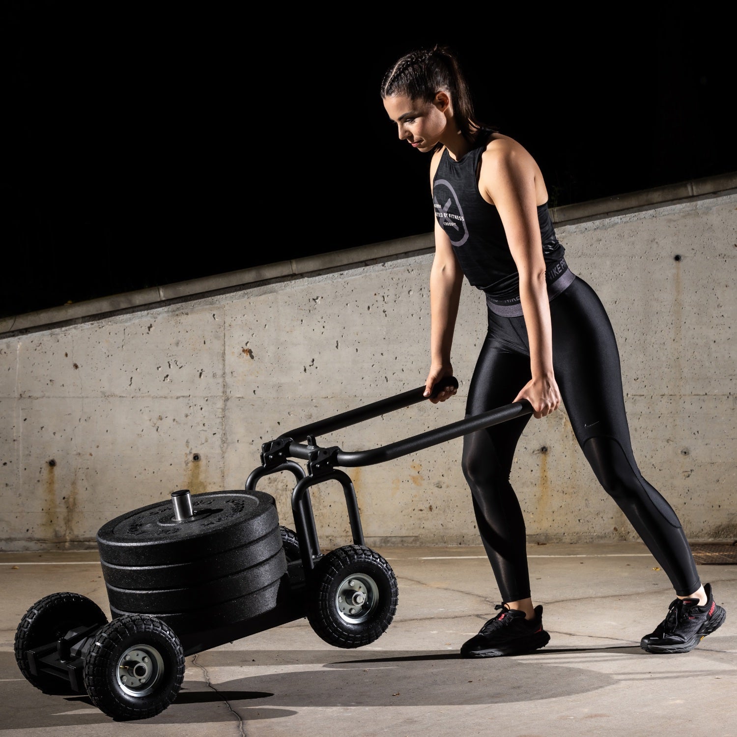 Pain Train - Patented Resistance Sled on wheels