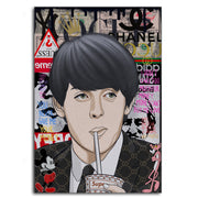 Paul McCartney - Leinwandbild Pop Art