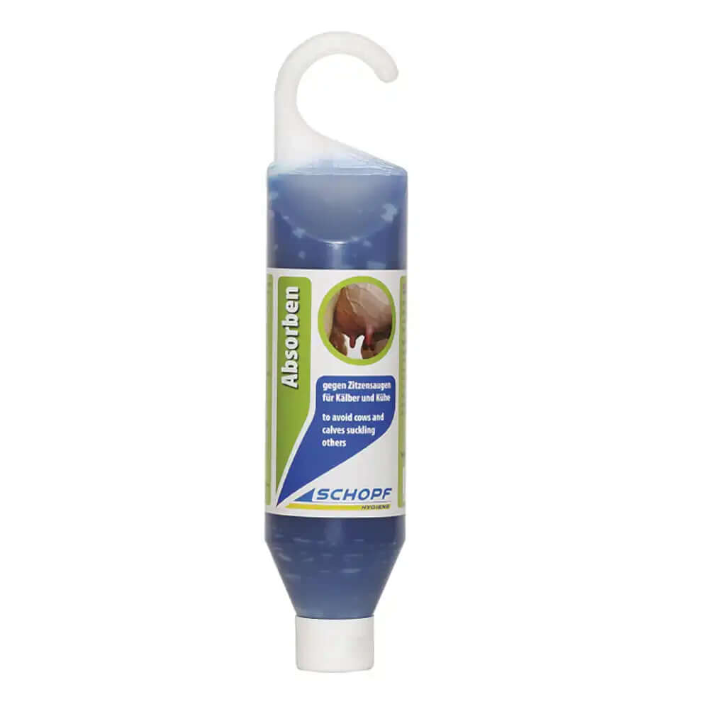 Schopf Absorben Gel gegen Zitzensaugen für Kälber und Kühe 500 ml