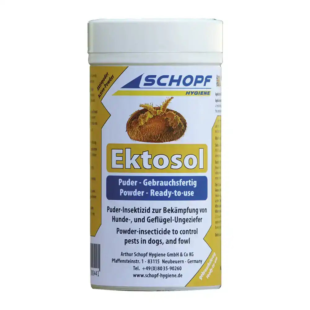 Schopf Ektosol® Puder gegen Geflügel- und Hundeungeziefer 100 g by Schopf-Hygiene