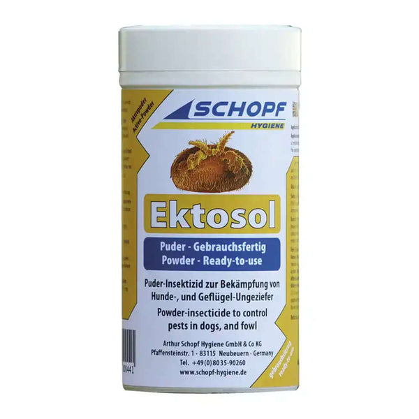 Schopf Ektosol® Puder gegen Geflügel- und Hundeungeziefer 100 g