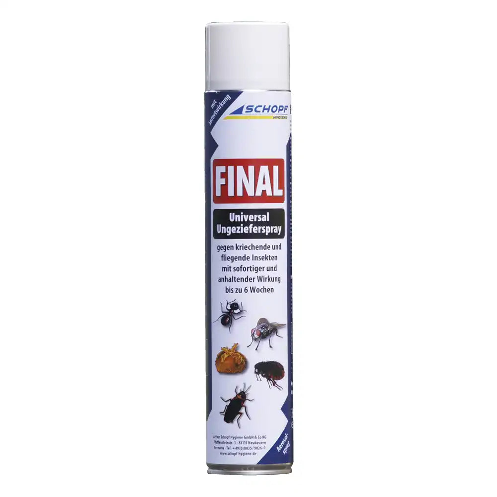 Schopf Final Universal Spray gegen kriechendes Ungeziefer mit Langzeitwirkung 750 ml by Schopf-Hygiene