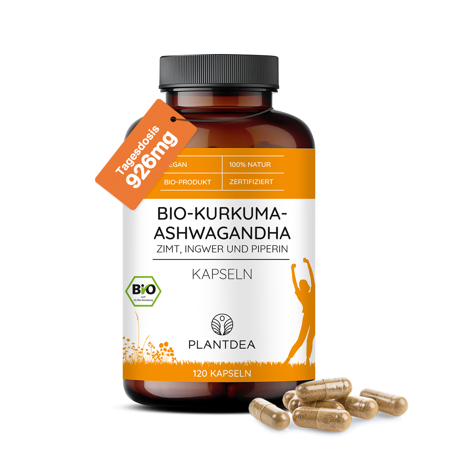 Bio Kurkuma & Ashwagandha Kapseln