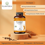 Bio Kurkuma Extrakt Kapseln