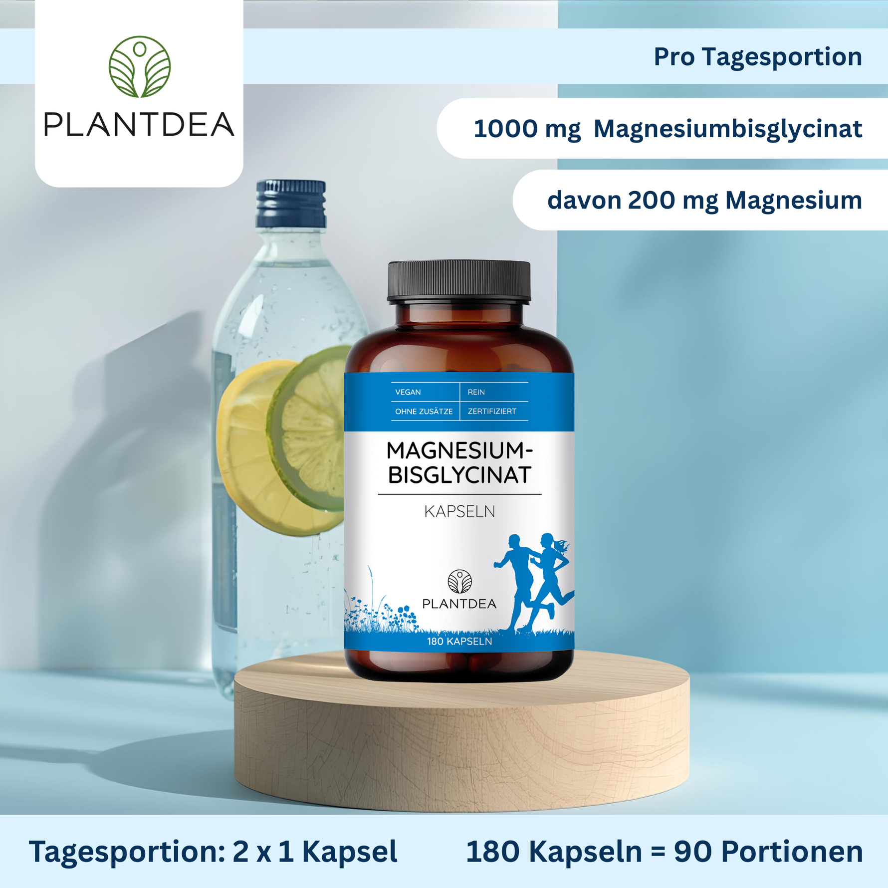 Magnesiumbisglycinat Kapseln