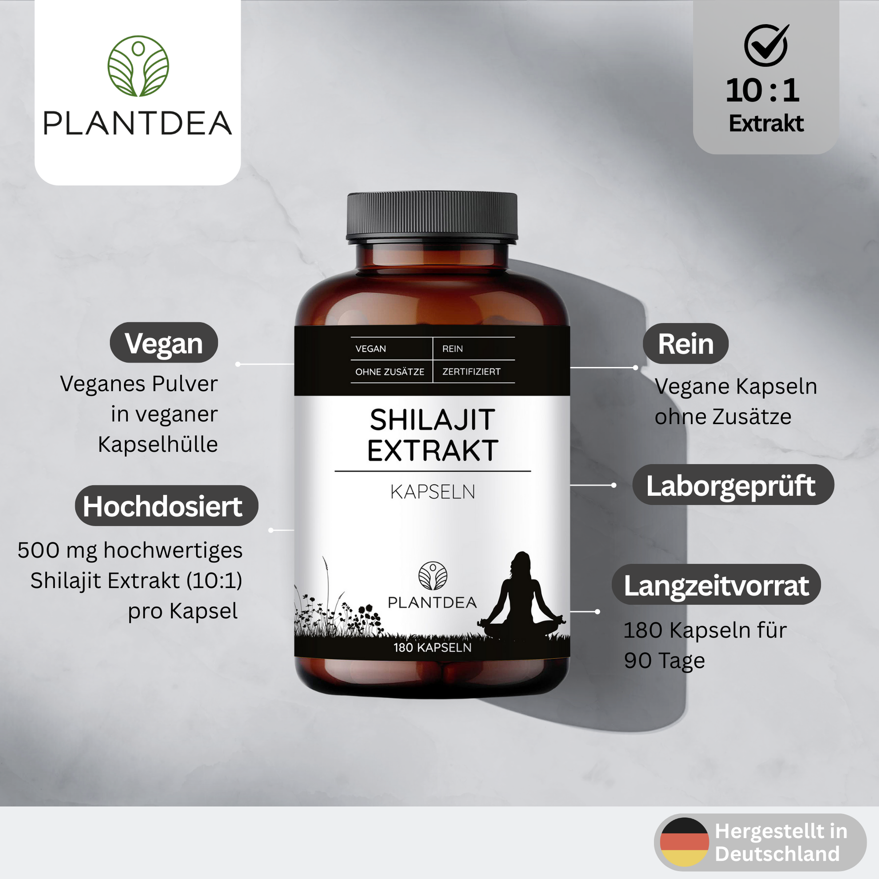 Shilajit Extrakt Kapseln