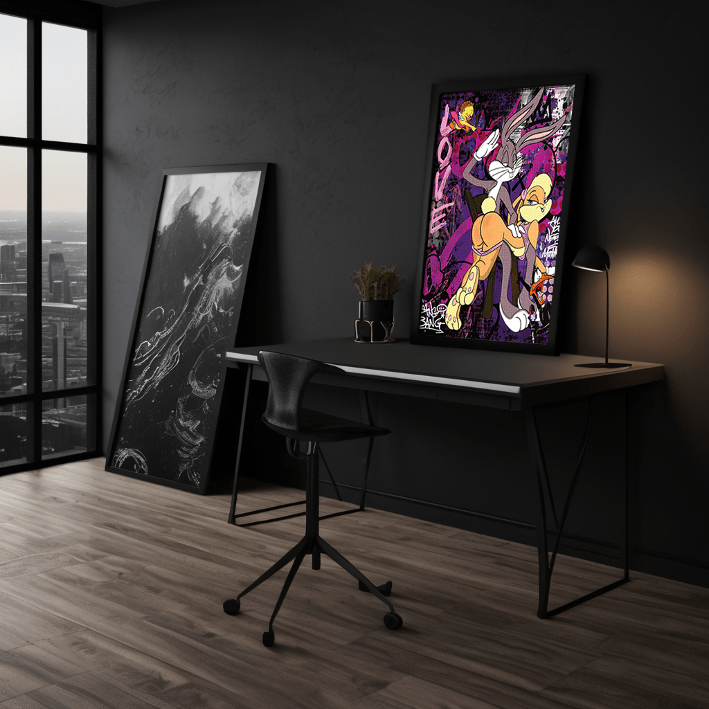 Playing Bugs B. - Leinwandbild Pop Art by SimpleCanvas