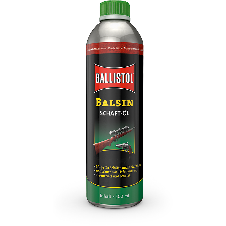 Ballistol BALSIN Schaft-Öl rotbraun 500 ml