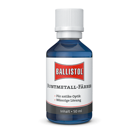 Ballistol  Buntmetall-Färber Erzeugen eines "antiken" Looks 50 ml