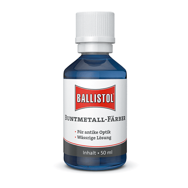 Ballistol Buntmetall-Färber Erzeugen eines "antiken" Looks 50 ml