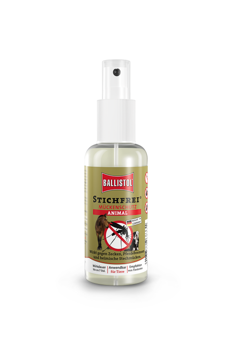 Ballistol  Stichfrei Animal  Mückenschutz 100 ml Mücken, Pferdebremsen, Fliegen, Zecken