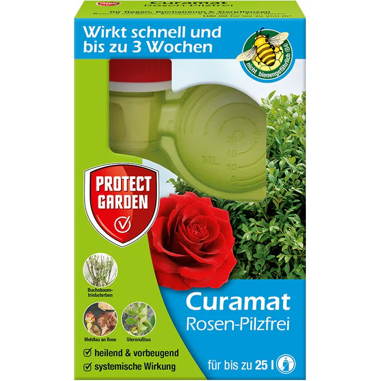 Protect Garden Curamat Rosen-Pilzfrei intensives Blattgrün sowie kompakten Wuchs - Japankoi.net