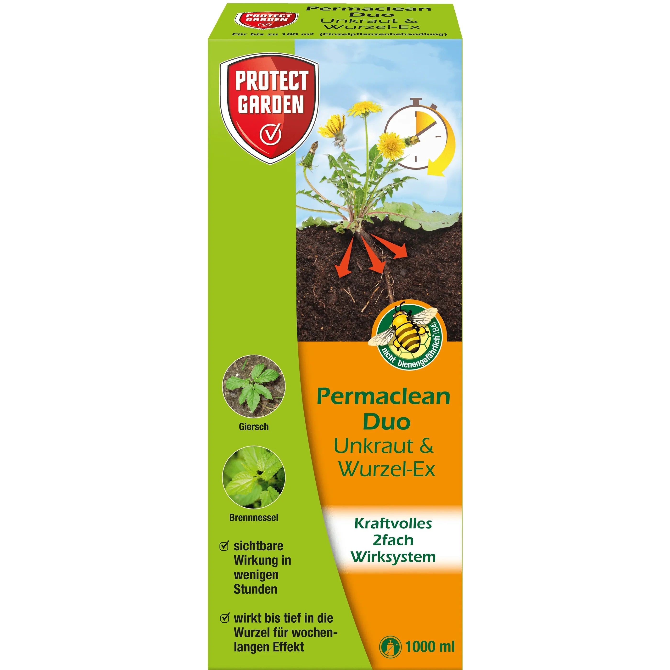 Protect Garden Permaclean Duo Unkraut & Wurzel-Ex 1000 ml - Japankoi.net
