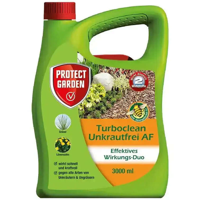 Protect Garden Turboclean Unkrautfrei AF Breites Wirkungsspektrum (Unkräuter/Algen/Moos) 3 l
