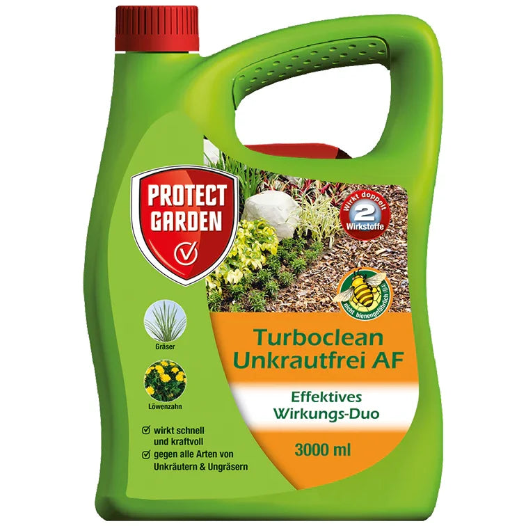 Protect Garden Turboclean Unkrautfrei AF Breites Wirkungsspektrum (Unkräuter/Algen/Moos) 3 l - Japankoi.net