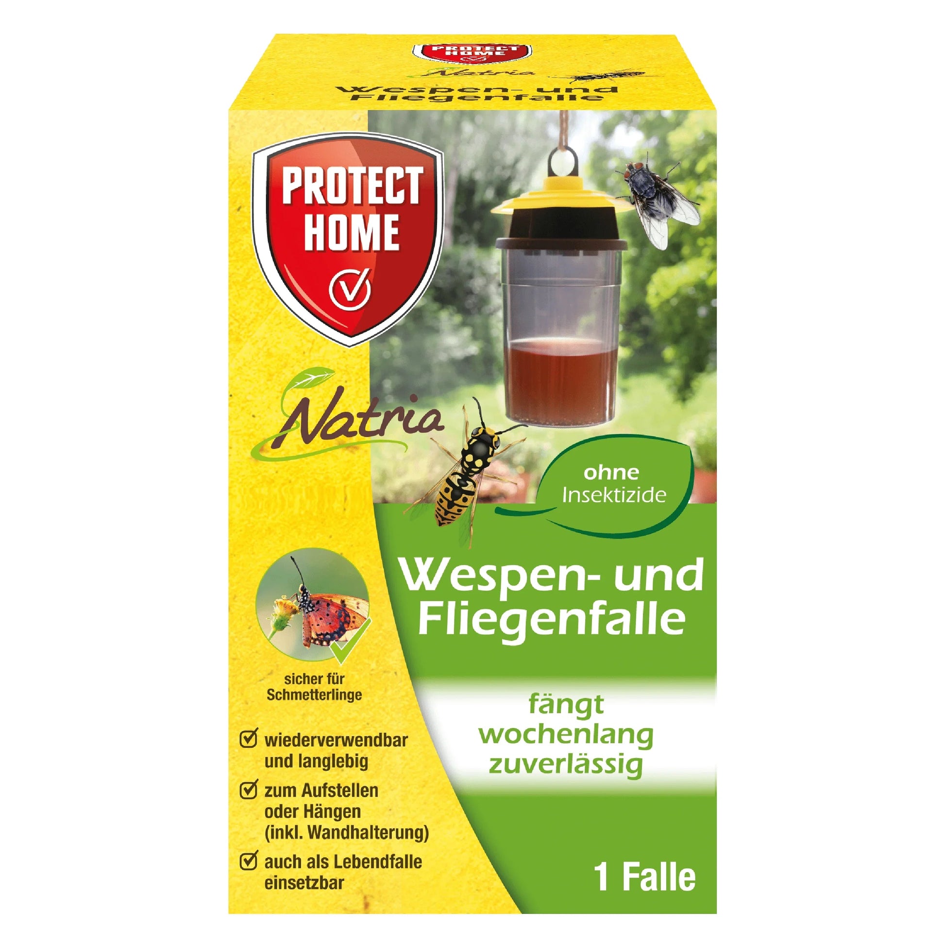 Protect Home Natria Wespen- und Fliegenfalle 1 Falle - Japankoi.net