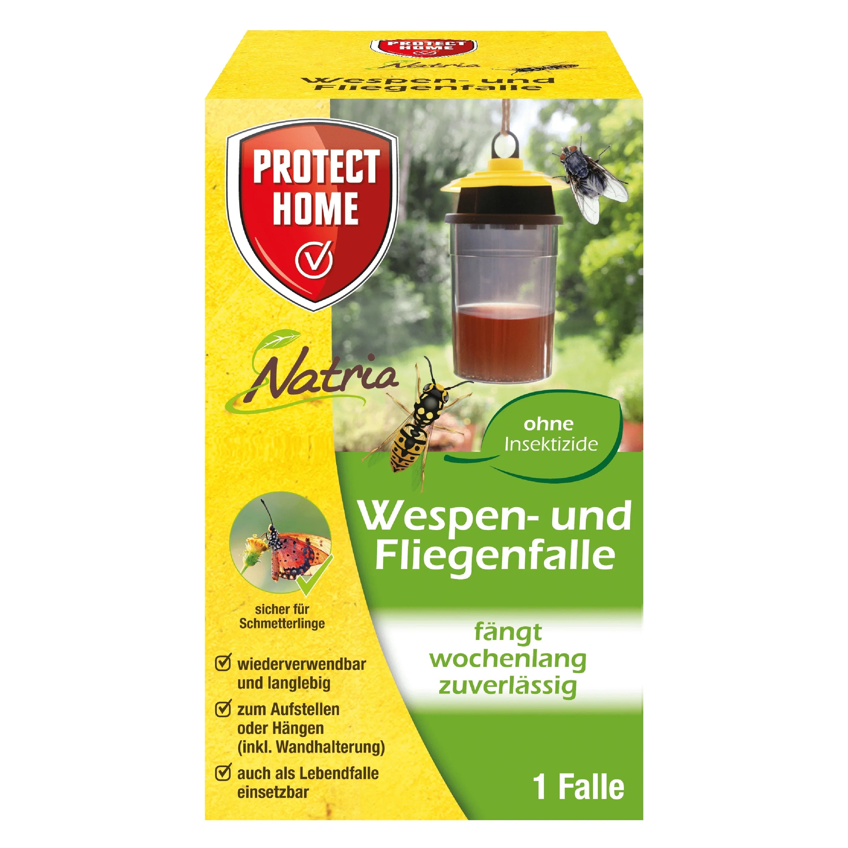 Protect Home Natria Wespen- und Fliegenfalle 1 Falle - Japankoi.net