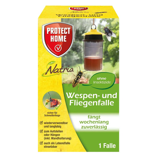 Protect Home Natria Wespen- und Fliegenfalle 1 Stück ohne Insektizide