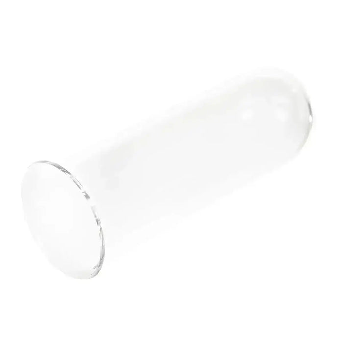 Quarzglas D33 x 100,9 mit Bördelrand