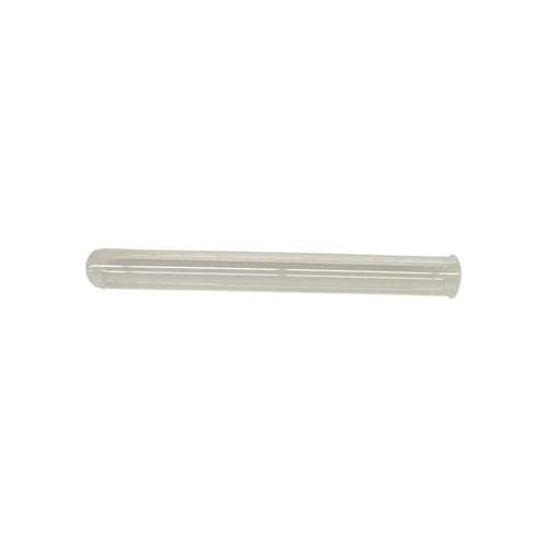 Quarzglas D44 x 398 mit Bördelrand