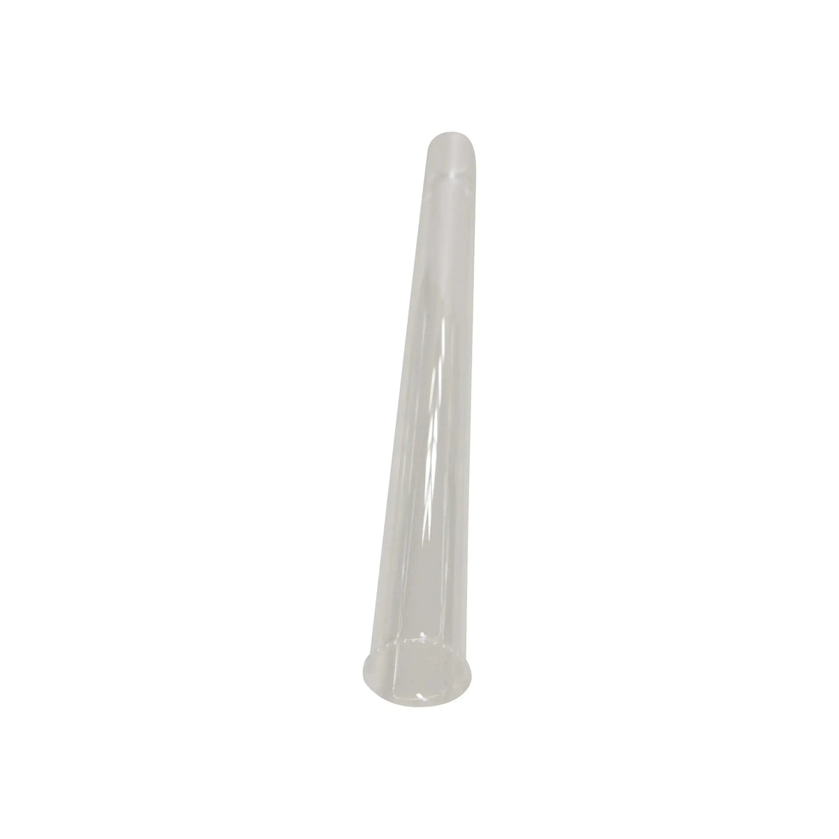 Quarzglas D44 x 550 mit Bördelrand