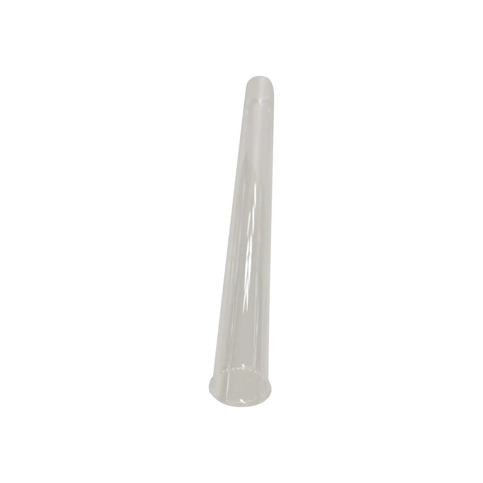 Quarzglas D44 x 550 mit Bördelrand