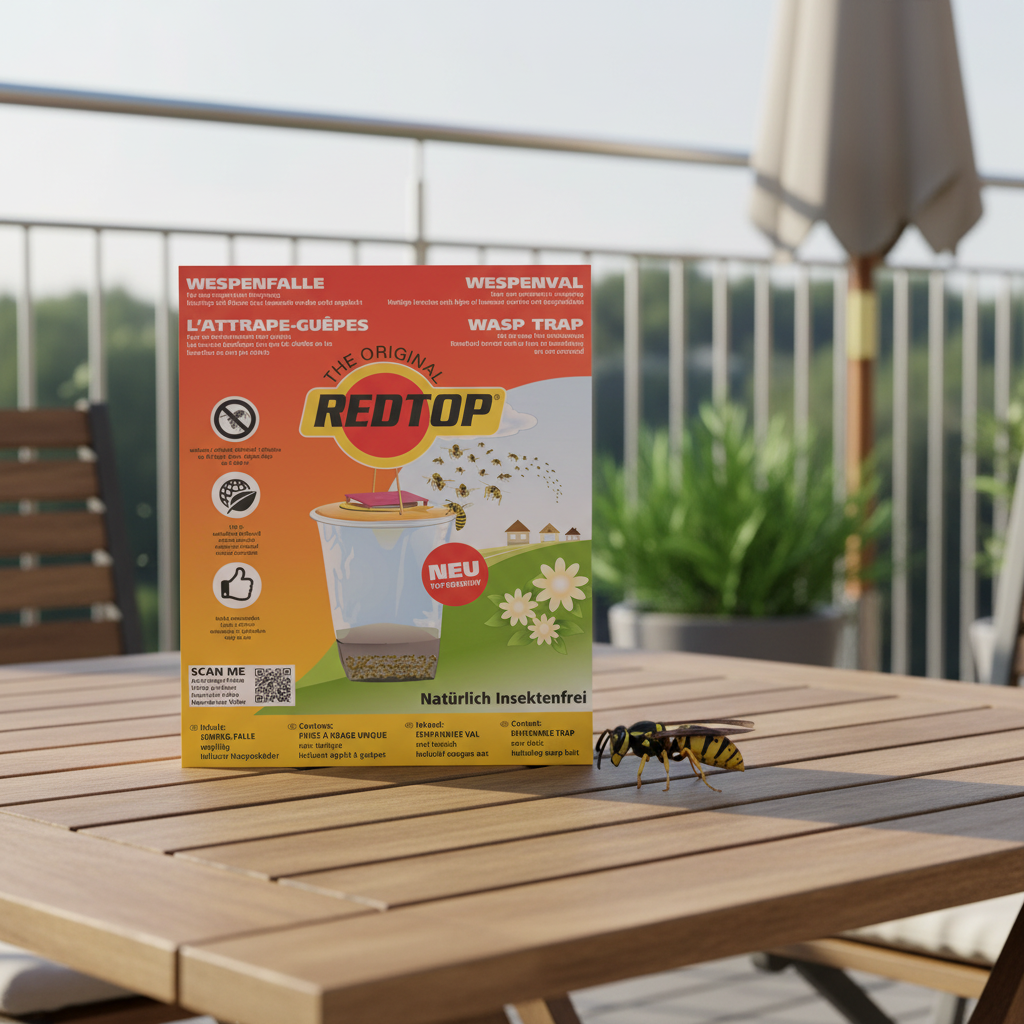 REDTOP® Wespenfalle 3 l (Einwegmodell)