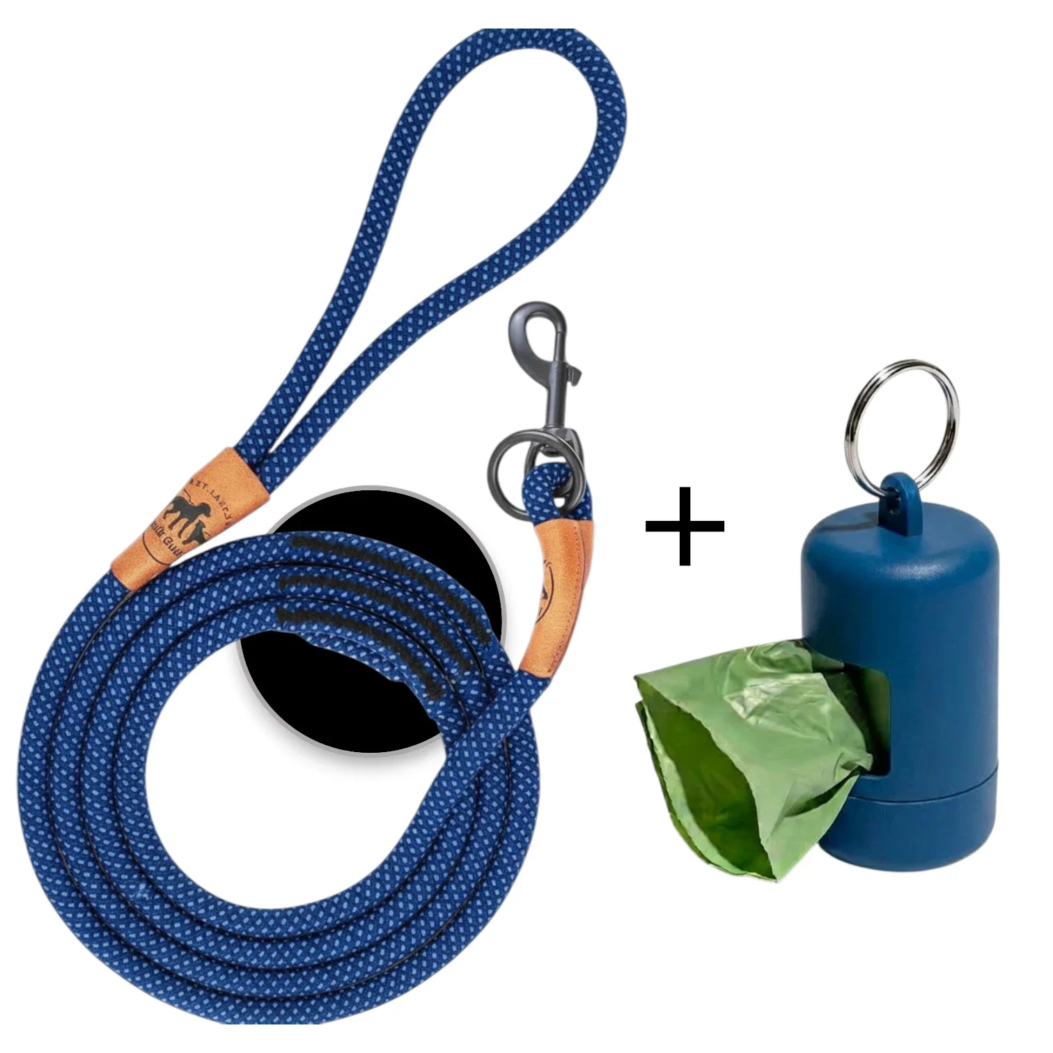 Reflektionsleine GLOW stark reflektierend mit Handschlaufe und vegan