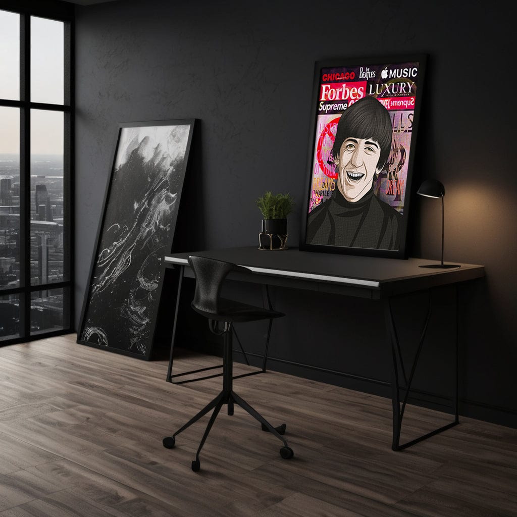 Ringo Starr - Leinwandbild Pop Art