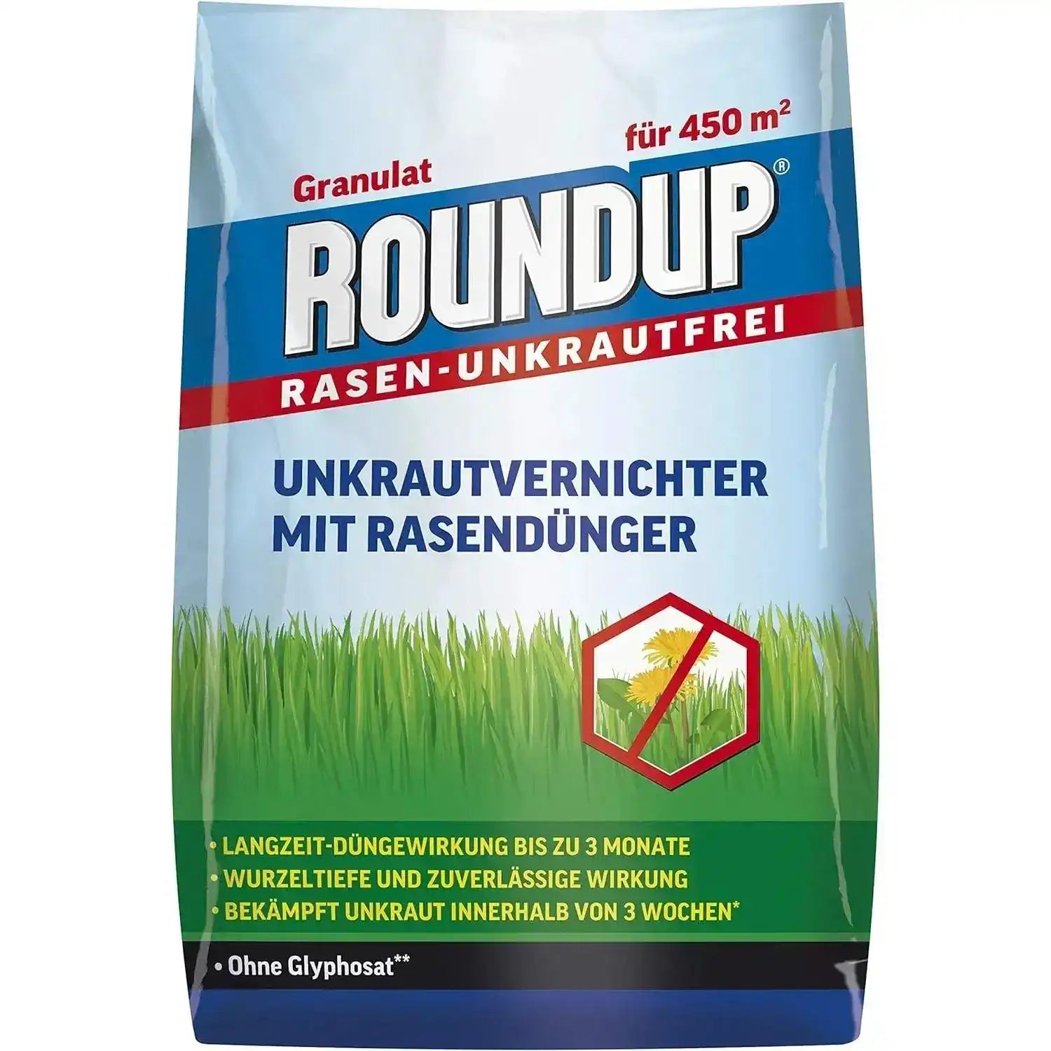 Roundup Rasen-Unkrautfrei & Rasendünger