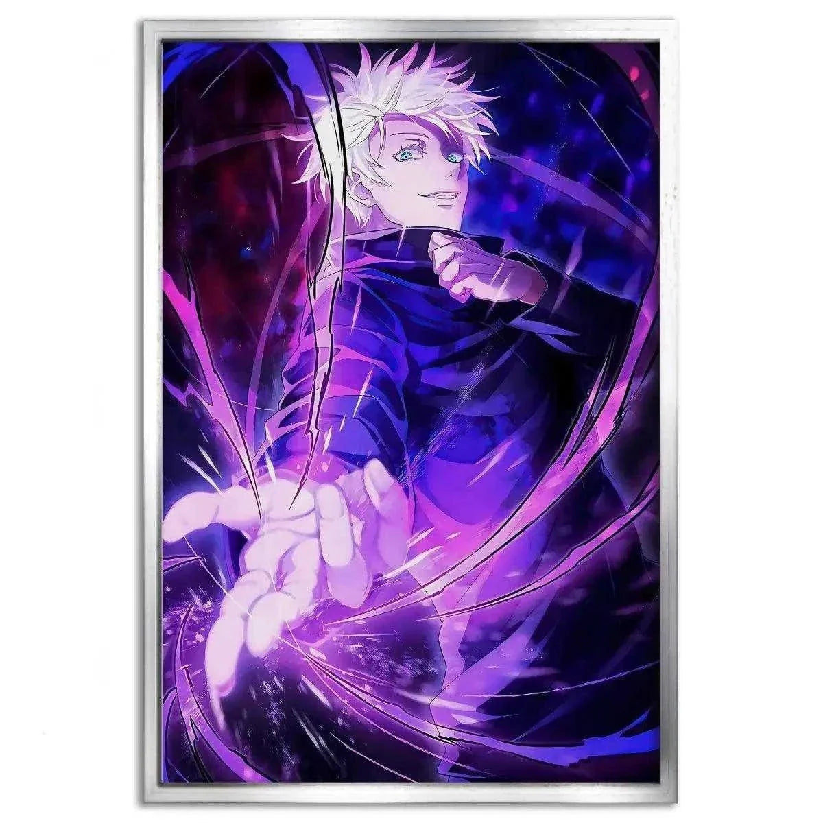 Satoru Gojo - Anime Leinwandbild by SimpleCanvas