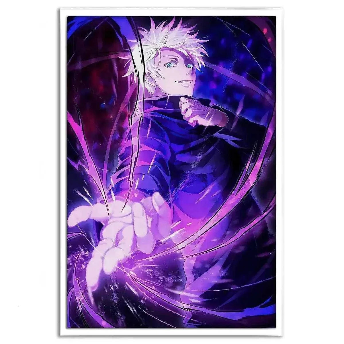 Satoru Gojo - Anime Leinwandbild by SimpleCanvas