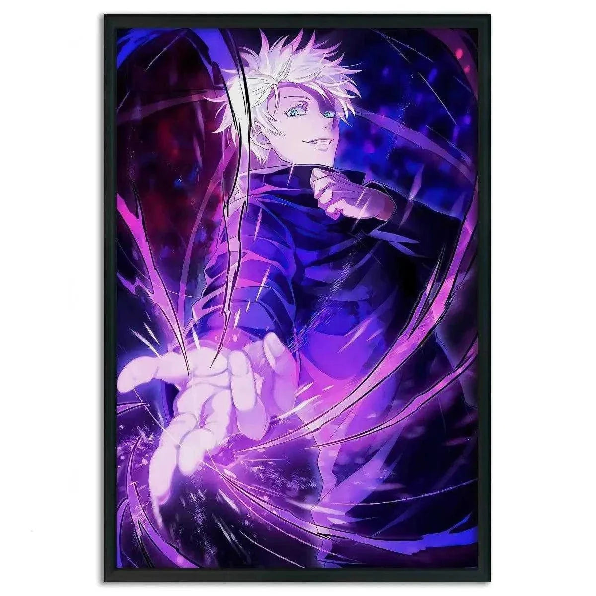 Satoru Gojo - Anime Leinwandbild by SimpleCanvas