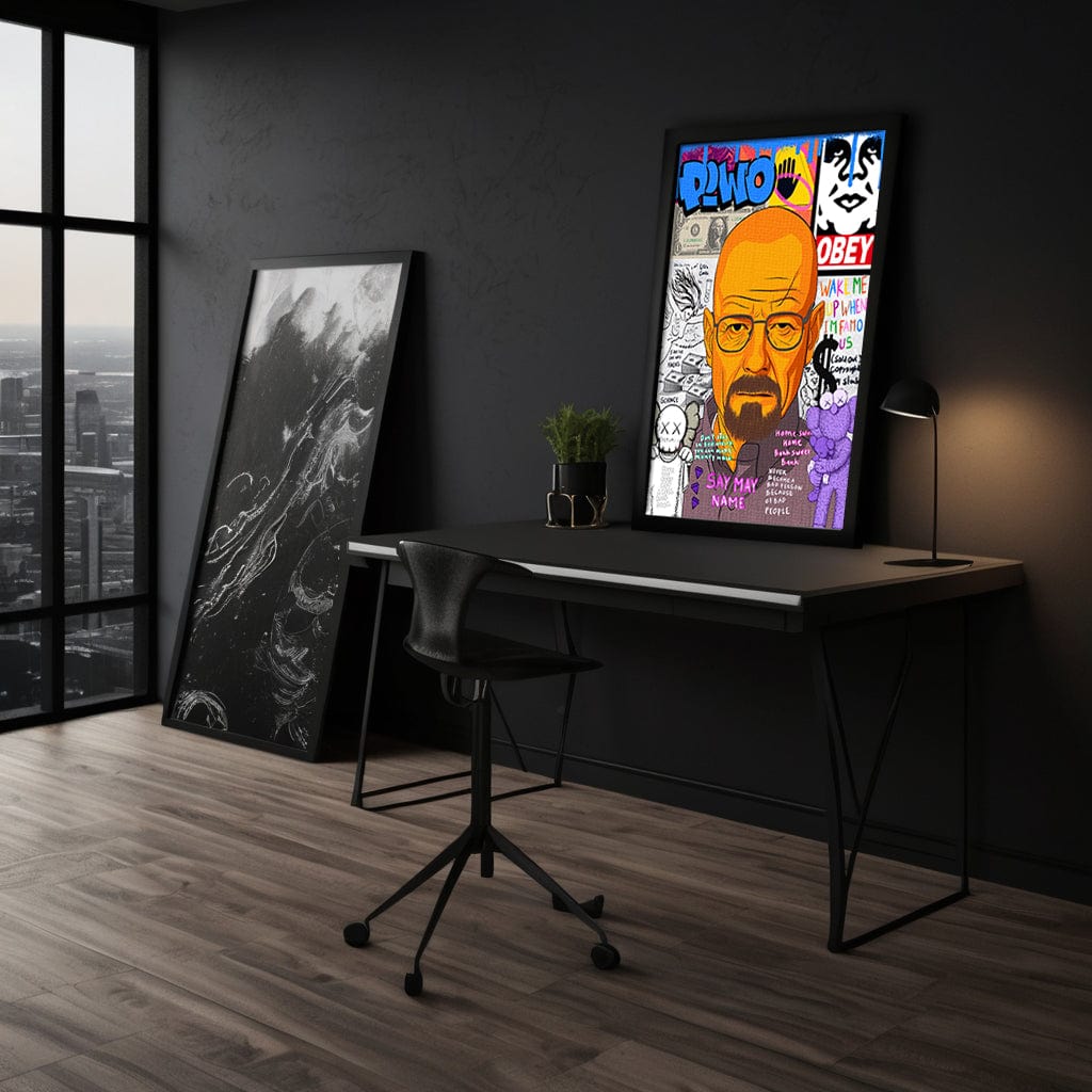 Say my Name Walter - Leinwandbild Pop Art