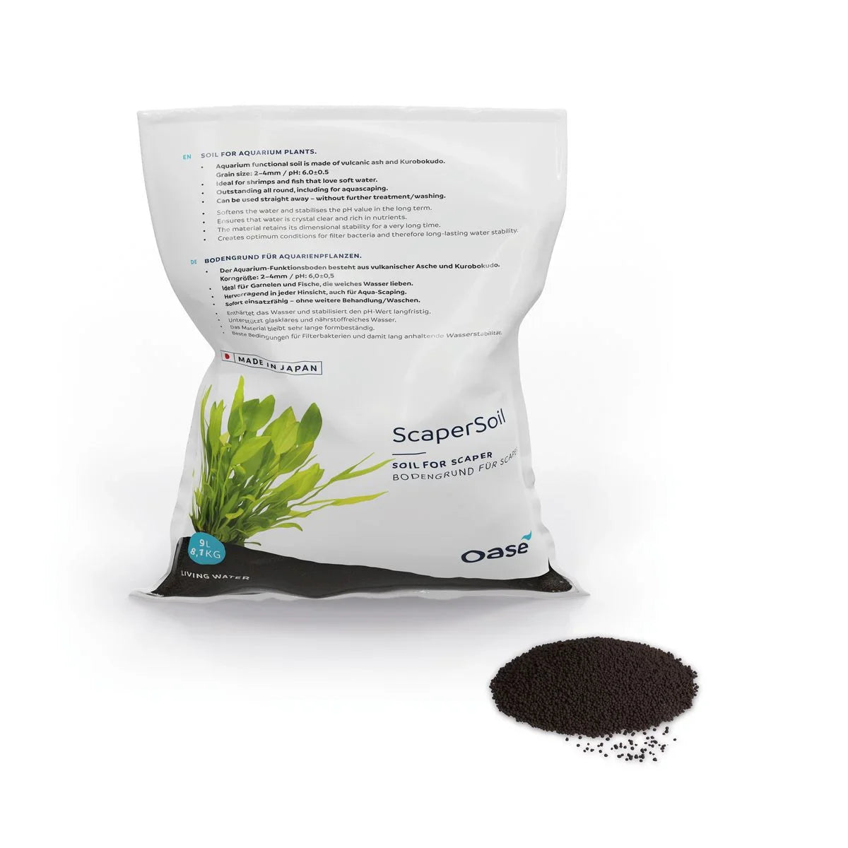 ScaperLine Soil 9 l schwarz - Japankoi.net