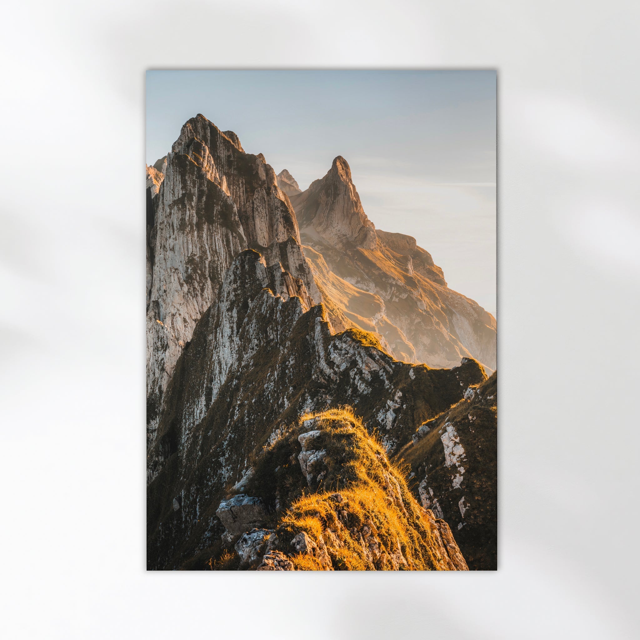 Schäfler Ridge Wall Art Print – Swiss Alps Landscape Photography
