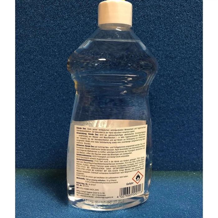 Schopf Hygiene Hände Des Desinfektionsmittel 500 ml