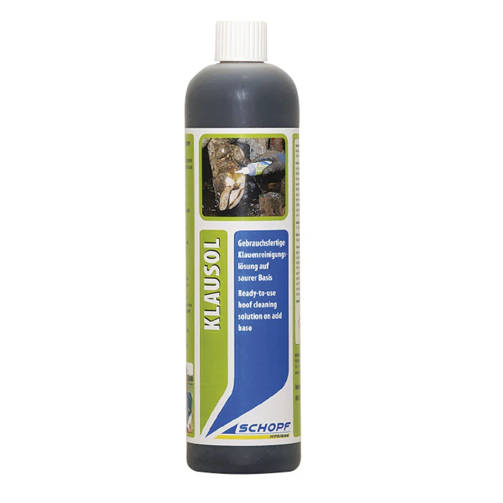 Schopf Klausol Reinigungslösung auf saurer Basis Klauen Rinder und Schafe 500 ml - Japankoi.net