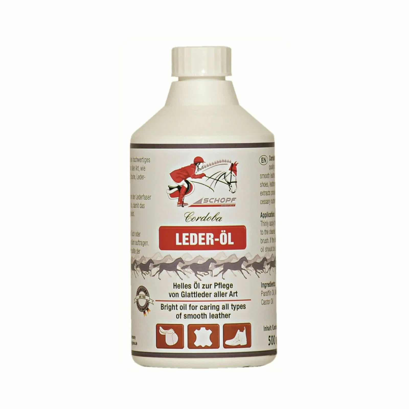 Schopf Riders Cordoba Leder-Öl 500 ml - Japankoi.net