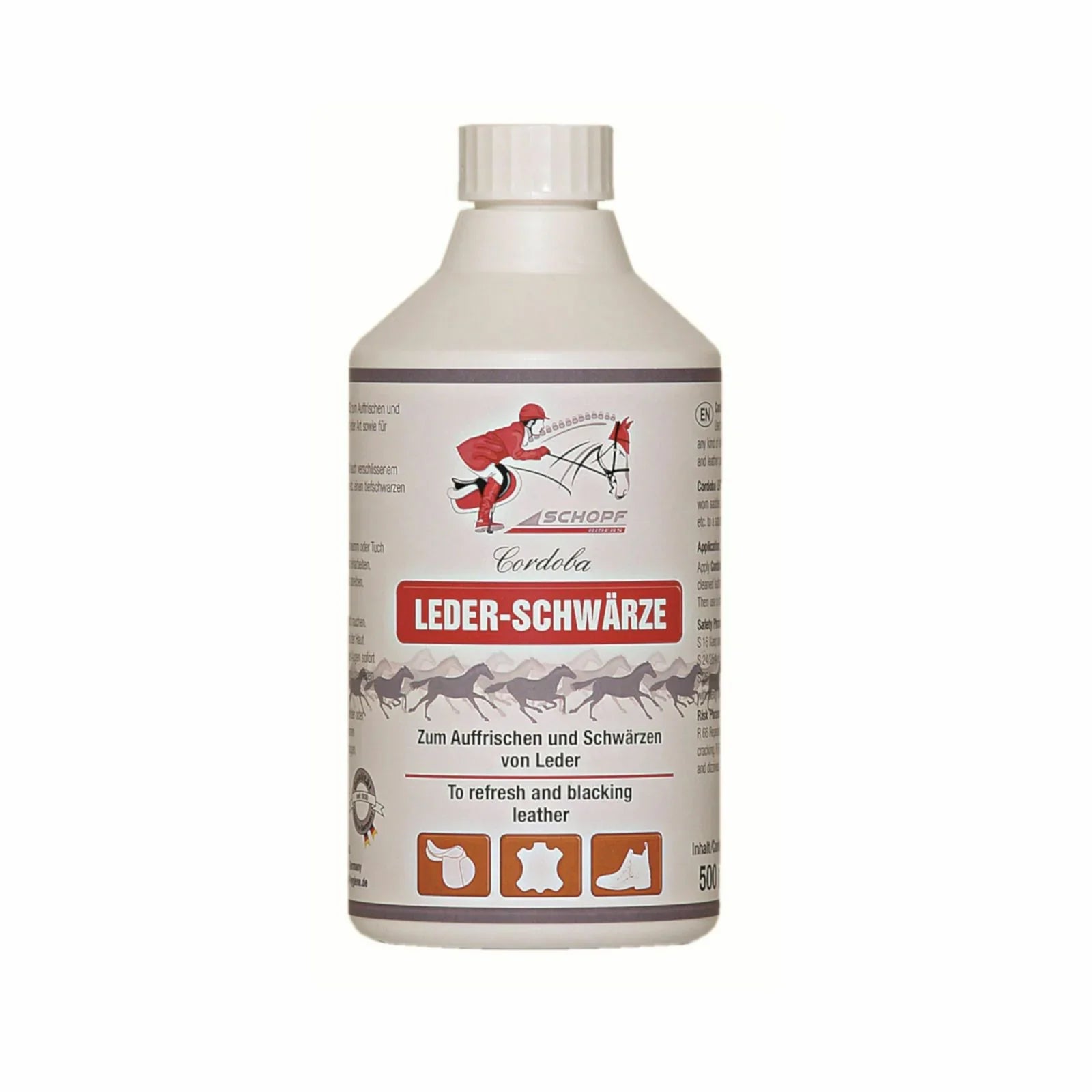 Schopf Riders Cordoba Leder-Schwärze Färbemittel 250ml - Japankoi.net