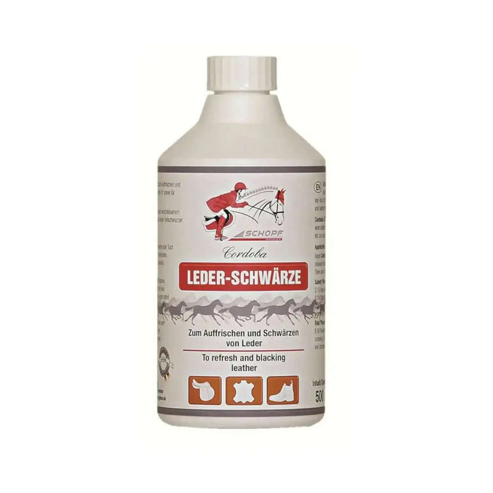 Schopf Riders Cordoba Lederfärbemittel Schwärze 250ml Tiefschwarze Färbung Für Alle Lederarten Dauerhaft Auftragen Mit Schwamm